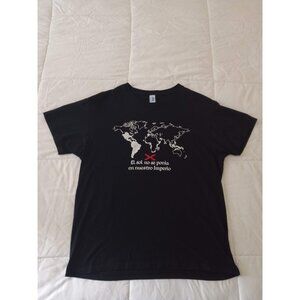 Imperial Spain Black Men's Medium T-Shirt Burgundy Cross España Imperio Español